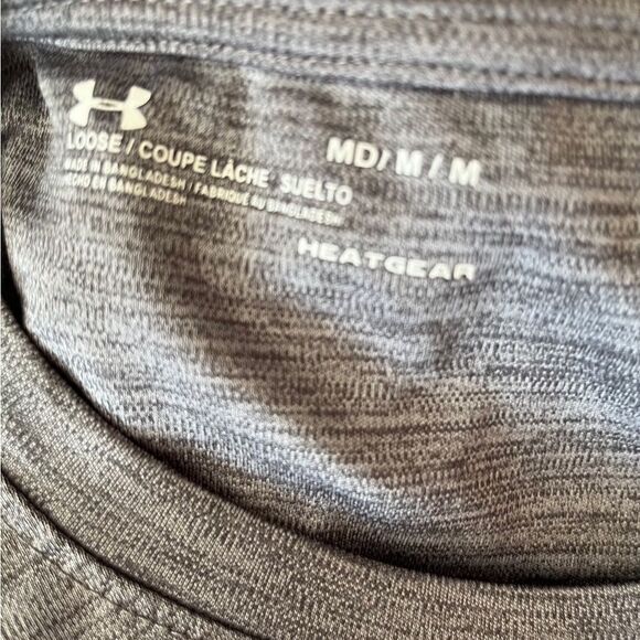 Under Armour Women's Tech Twist T-Shirt, gray, size M - Picture 4 of 5